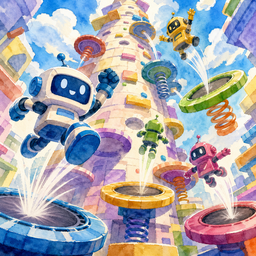 Bounce Tower Dash